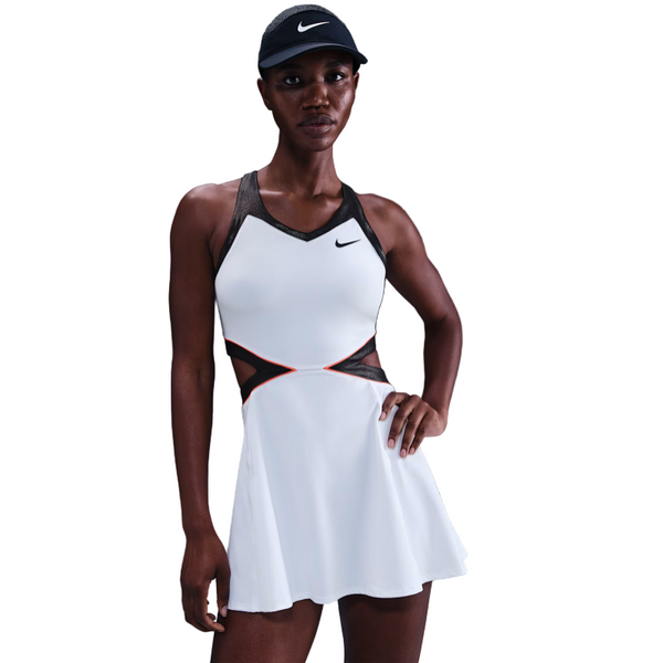 green emerald velvet dress NikeCourt Dri-FIT Advantage Women's Printed Tennis Dress
