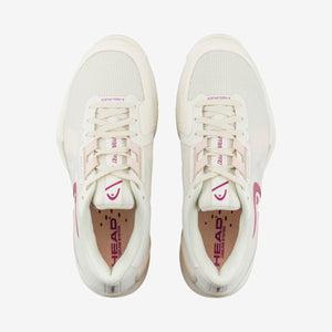 Head Sprint Pro 3.5 Chalk White & Purple Women's Tennis Shoes