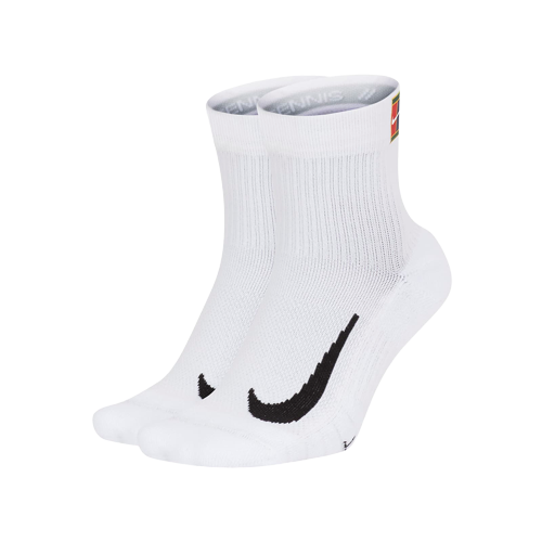 NikeCourt Multiplier Max White Ankle Socks