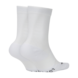NikeCourt Multiplier Cushioned Crew White Socks (2 Pairs)