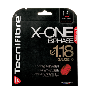 Tecnifibre X-ONE Biphase 18 Squash String Set