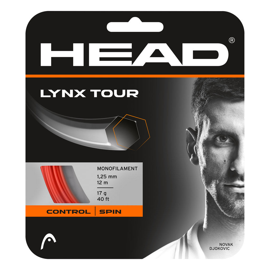 Head Lynx Tour 17 Gauge Orange String Set