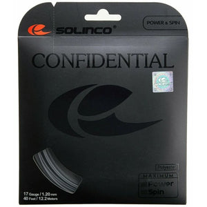 Solinco Confidential 17G Tennis String Set