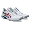 Asics Blade FF 2 Men's White & Mako Blue Indoor Court Shoes Pair