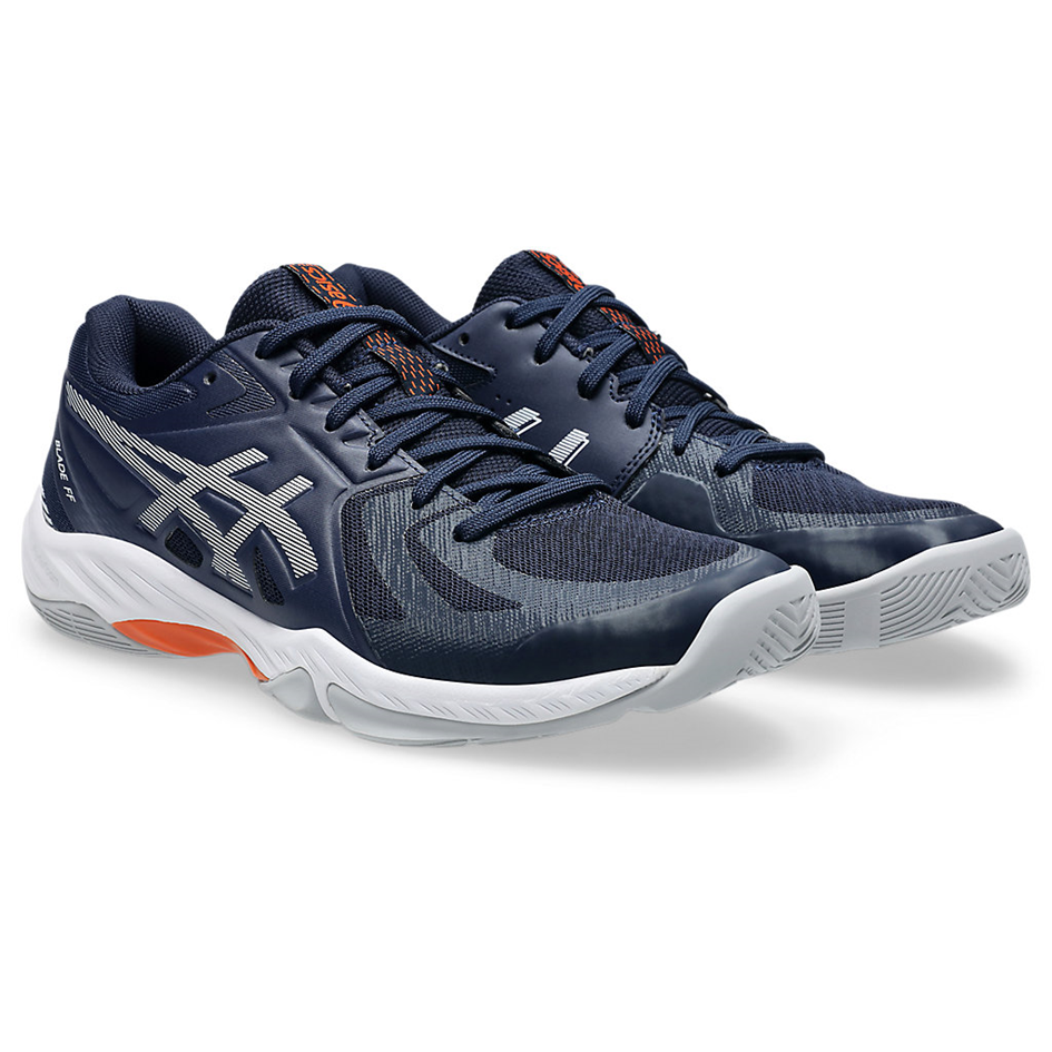 Asics Blade FF Men's Midnight White Indoor Court Shoes – Control