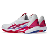 Asics Solution Speed FF3 White & Bright Rose Women's Tennis Shoes Pair Back