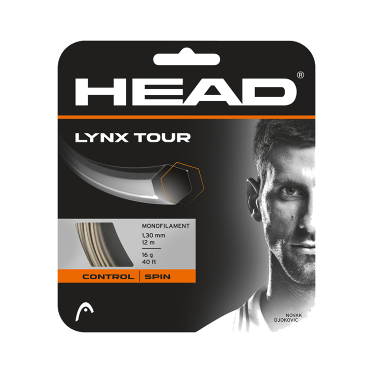 Head Lynx Tour 17 Gauge Champagne Tennis String Set