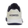 K-Swiss Hypercourt Express 2 Gray White Peacoat Men's Tennis Shoes Heel