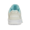 K-Swiss Hypercourt Express 2 Vaporous Gray White Blue Glow Women's Tennis Shoes Heel