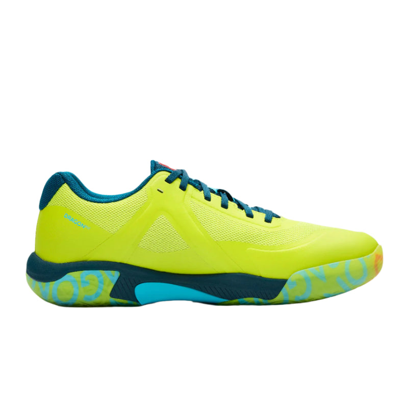 Kanso DragonFly 2 Flour Yellow & Blue Indoor Court Shoes