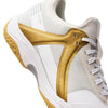 Kanso EQx3 Beige & Gold Indoor Court Shoes Heel