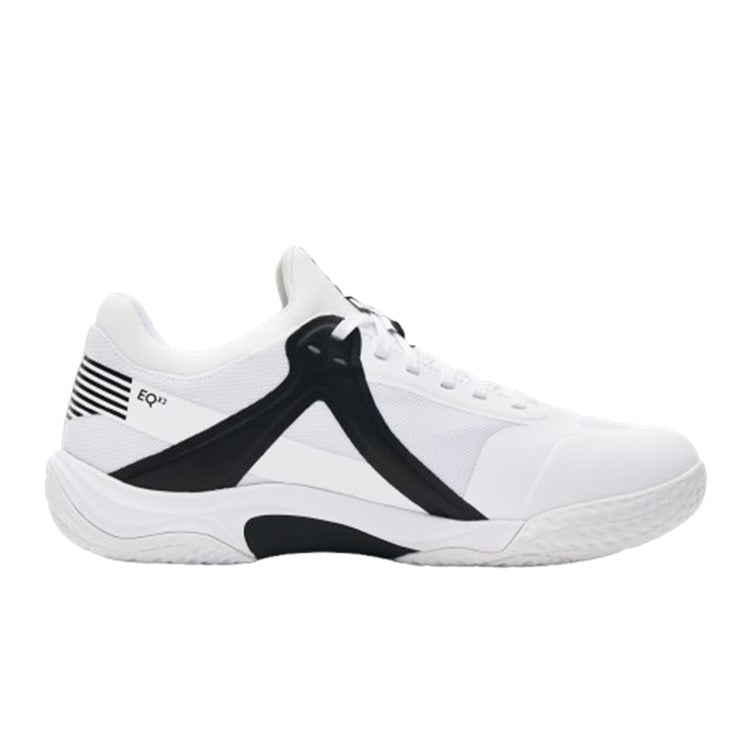 Kanso EQx3 Unisex White & Black Indoor Court Shoes Side