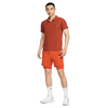 NikeCourt Dri-FIT Advantage Slam NY Rugged Orange Men's Polo Full Outfit