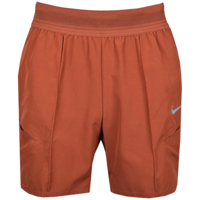 NikeCourt Dri-FIT Slam NY Rugged Orange Men's 6" Tennis Short