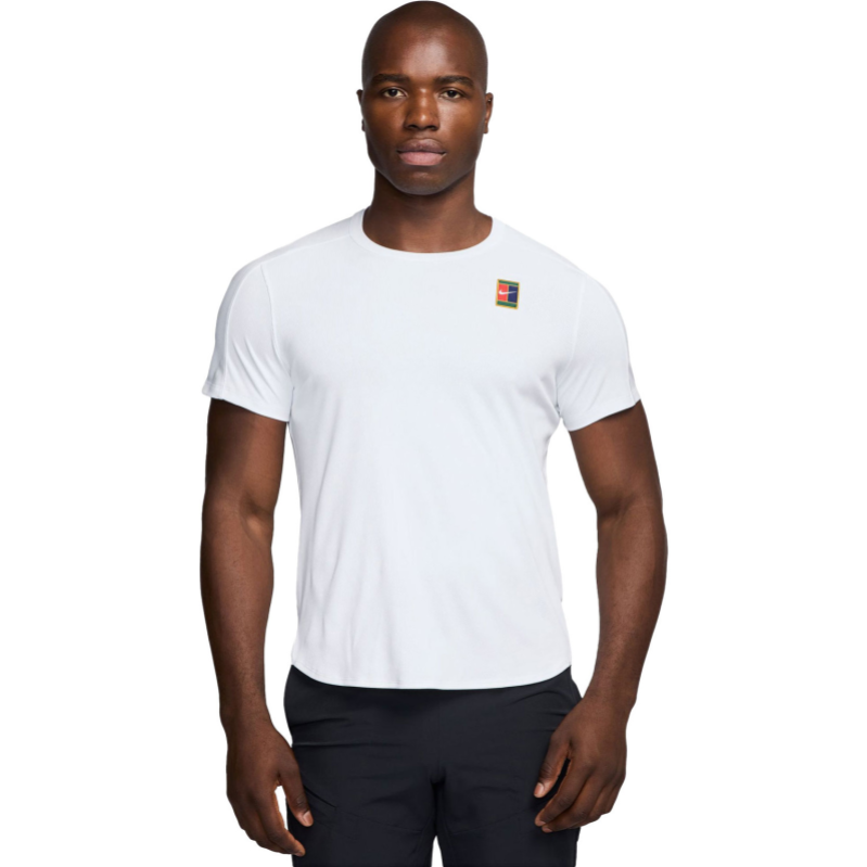 NikeCourt Slam Dri-FIT Advantage Men's White Tennis Top