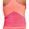 NikeCourt Women's Mango & Black Slam Tank Top Close up