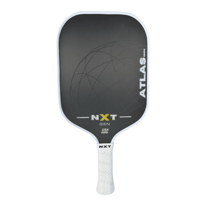 NXTgen Atlas White & Black Pickleball Paddle