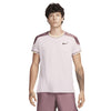 NikeCourt Dri-FIT Slam Men's Platinum Violet & Smokey T-Shirt