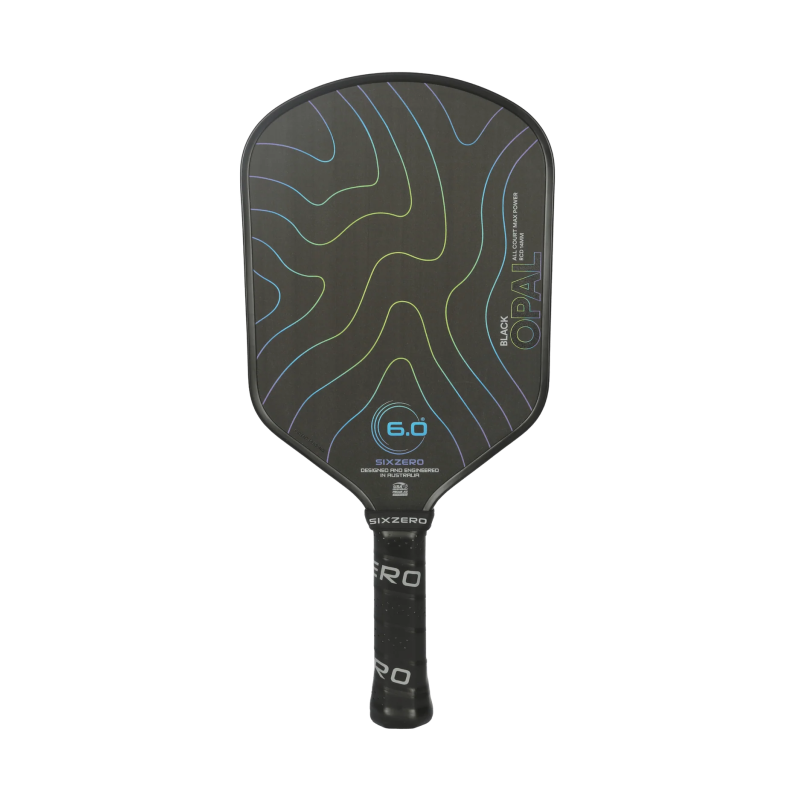 Six Zero Black Opal 14mm Pickleball Paddle