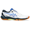Asics Blade FF Men's White & Illusion Blue Indoor Court Shoes