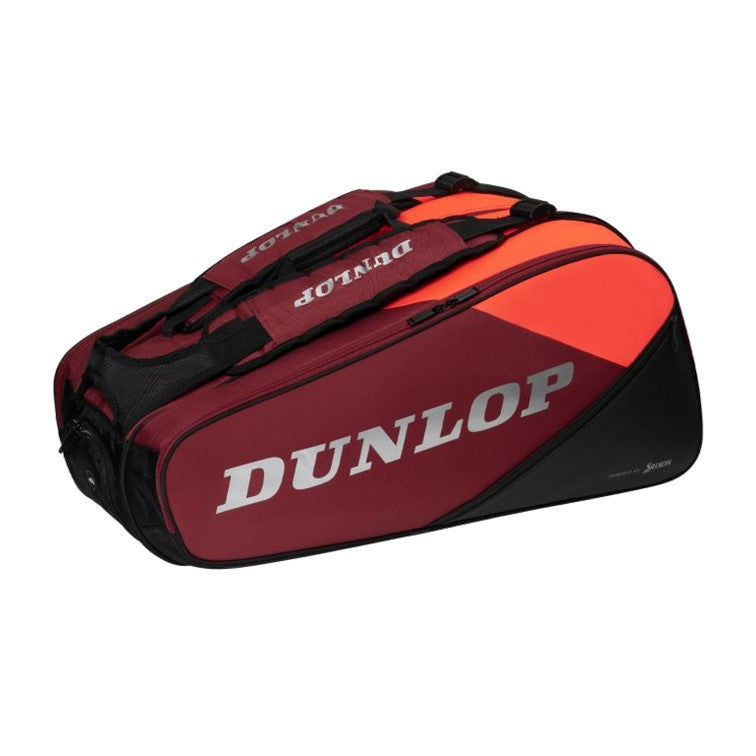 Dunlop CX Performance Black & Red 12 Racquet Bag (2024)