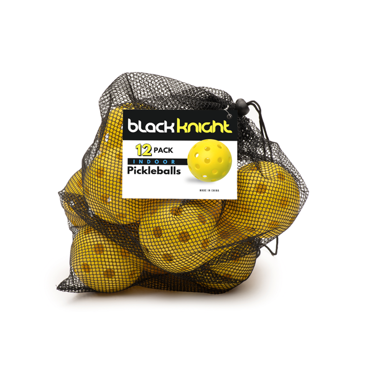 Black Knight Indoor Pickleballs 12-Pack