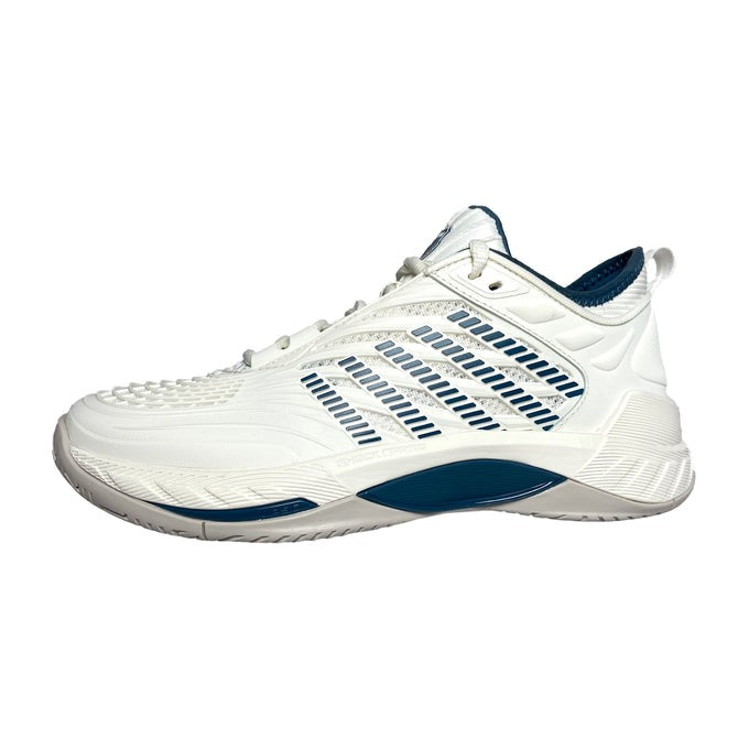K-Swiss Hypercourt Supreme 2 Star White, Moonstruck & Indian Teal Men's Tennis Shoes