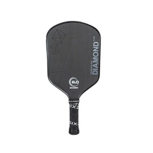 Six Zero Double Black Diamond Control Black & White 16mm Pickleball Paddle