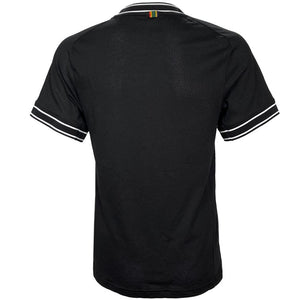 NikeCourt Heritage Men's Short-Sleeve Black Tennis Top Back