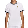 NikeCourt Heritage Men's Short-Sleeve White Tennis Top Worn