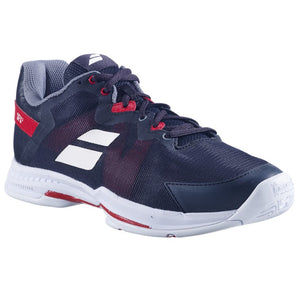 Babolat SFX3 Black & Poppy Red Men's Tennis Shoes