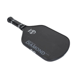 Six Zero Double Black Diamond Control Black & White 16mm Pickleball Paddle