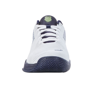 K-Swiss Hypercourt Express 2 White, Peacoat, & Silver Men's Tennis Shoes
