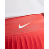 NikeCourt Dri-FIT Slam Ember Glow & White Women's Tennis Skirt
