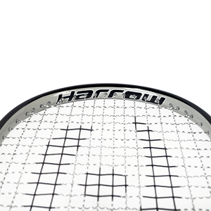 Harrow Vibe 115 Karim Abdel Gawad Signature Series Black & Silver Squash Racquet (2024)