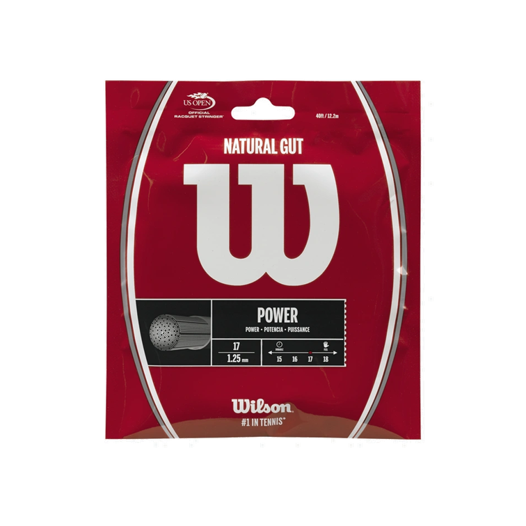 Wilson Natural Gut 17g Tennis String Set