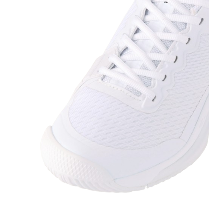 Wilson Rush Pro 4.5 White/White/Black Men's Tennis Shoes – Control
