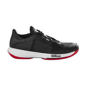 Wilson Kaos Swift Men's Tennis Shoes/Black Pearl Blue/Wilson Red Side