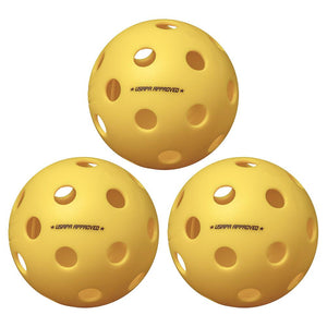 Onix Fuse Yellow Indoor Pickleball (3 Pack)