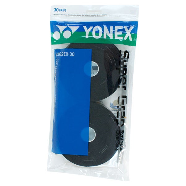 Yonex Super Grap 30-Pack Overgrips/Black