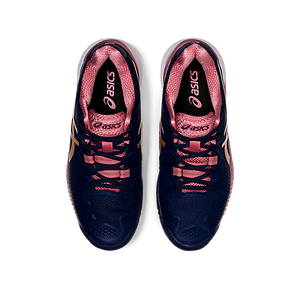 Asics Gel-Resolution 8 Peacoat/Rose Gold Women's Tennis Shoes
