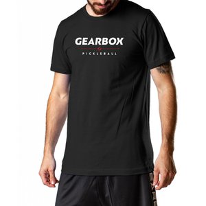 Gearbox Sport Performance Men's Black T-Shirt