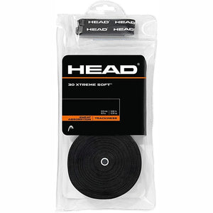 Head Xtreme Soft 30-Pack Black Overgrips