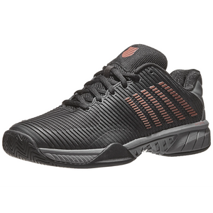 K-Swiss Hypercourt Express 2 Black/Grey/Orange Men's Tennis Shoes