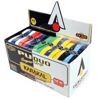 Karakal PU Supergrip - Box of 24 Duo Colour Assorted Colour Grips