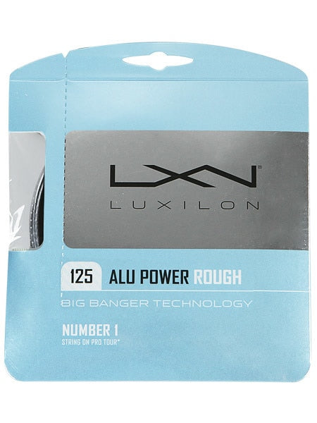 Luxilon 125 ALU Power Rough 16L Tennis Set