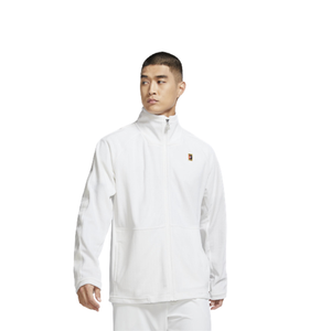 NikeCourt White Men's Tennis Jacket Model