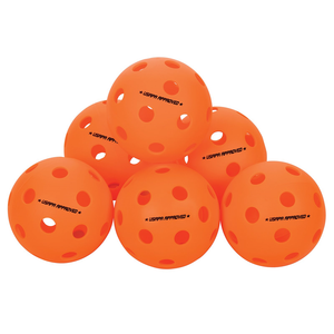 Onix Fuse Orange Indoor Pickleball (6 Pack)