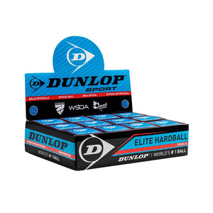 Box of 12 Dunlop Doubles Squash Balls