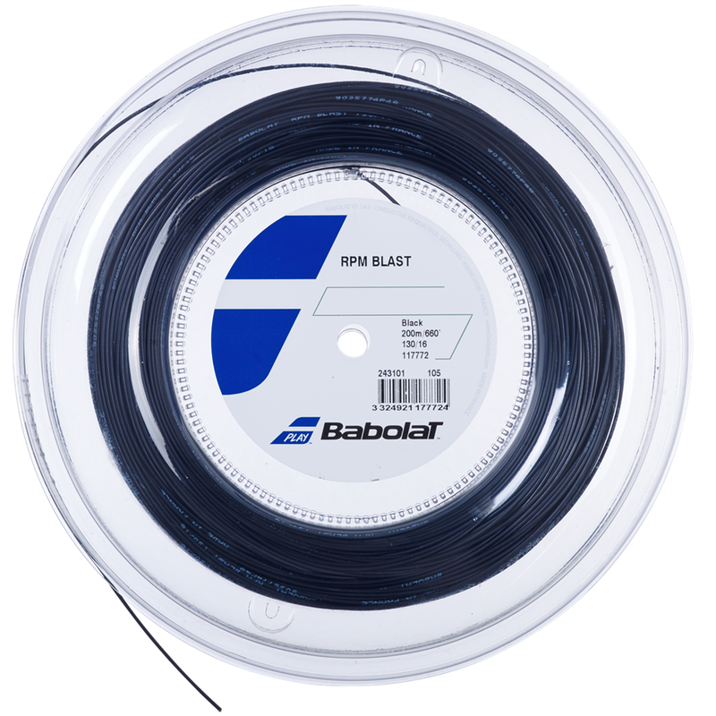 Babolat RPM Blast Black Tennis String Reel 200m 17gauge